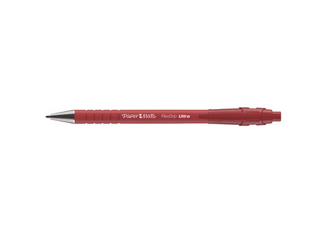 Paper:Mate Stylo à bille rétractable FlexGrip Ultra, rouge