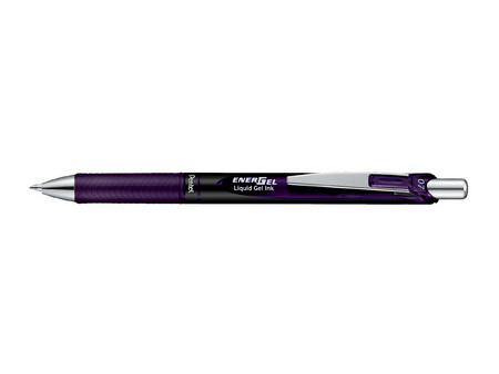 Pentel Stylo roller encre gel Energel BL77, olive black