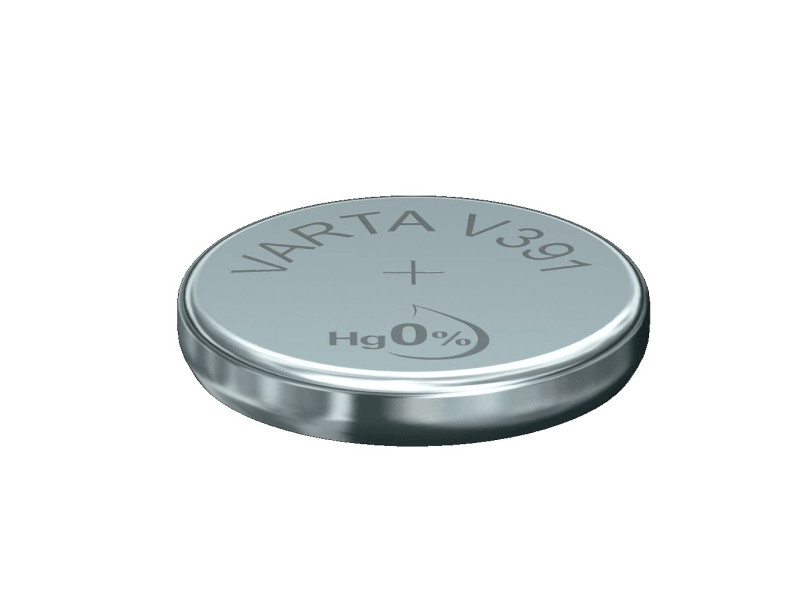 VARTA Pile oxyde argent pour montre, V391 (SR55), 1,55 V