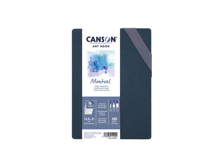 CANSON Carnet de dessin ART BOOK Montval Accordéon, 300 g/m2