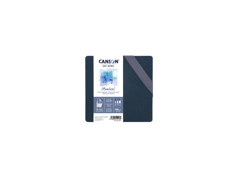 CANSON Carnet de dessin ART BOOK Montval Accordéon, 300 g/m2