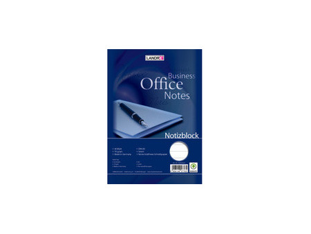 LANDRÉ bloc-notes à spirale, format A5, 40 feuilles, ligné