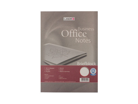 LANDRÉ Bloc de correspondance Recycling, A4, 100 pages,