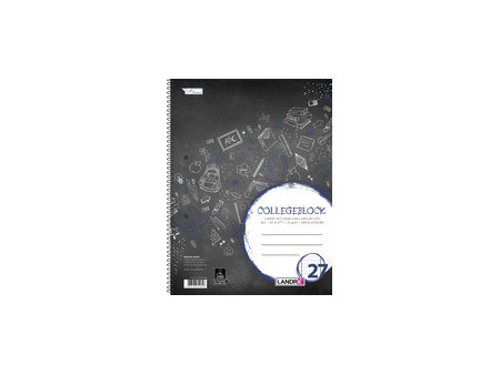 LANDRÉ Collegeblock 'College' A5, ligné, 160 pages
