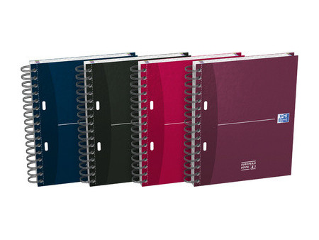 Oxford Office Cahier à spirale European Book 4, format A5+