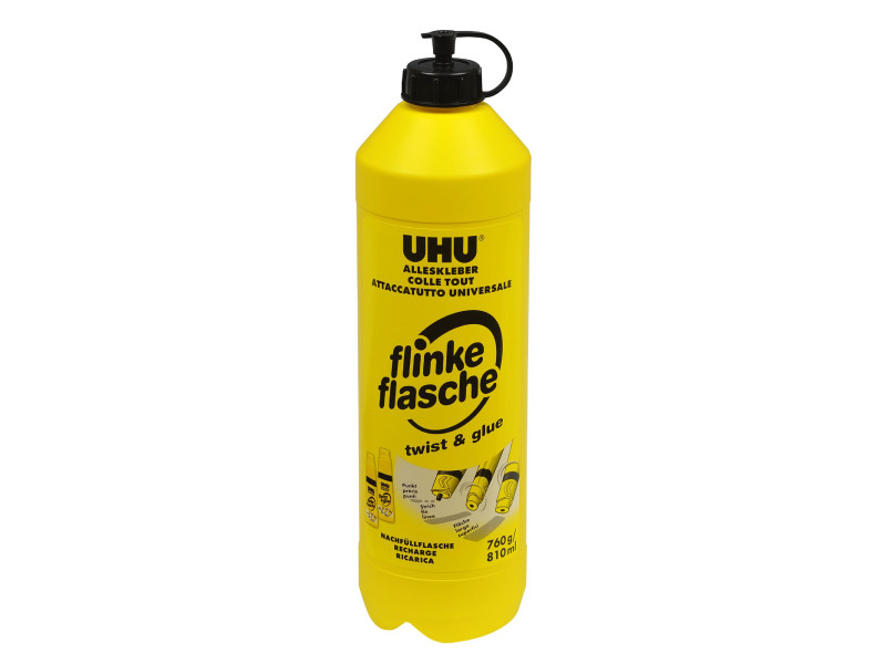 UHU Colle universelle en flacon, recharge, 760 g