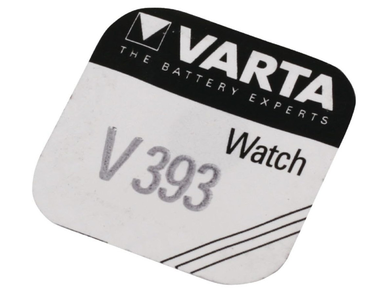 VARTA Pile oxyde argent pour montres, V393 (SR48), 1,55 V