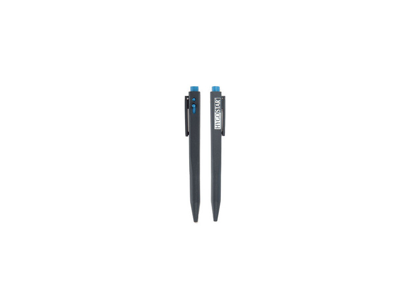 HYGOSTAR Stylo à bille rétractable DETECT, détectable, bleu