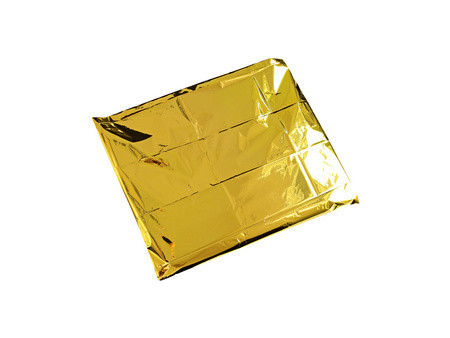 HYGOSTAR Couverture de survie, 1.600 x 2.100 mm, argent/or
