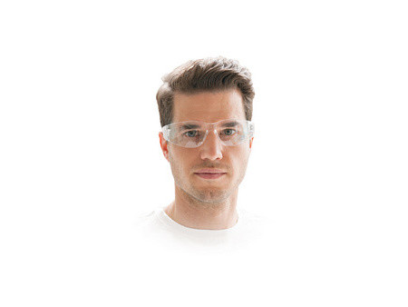 HYGOSTAR Lunettes de protection FLAT, transparent