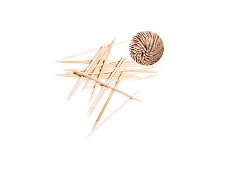 NATURE Star Cure-dent, en bois, en vrac