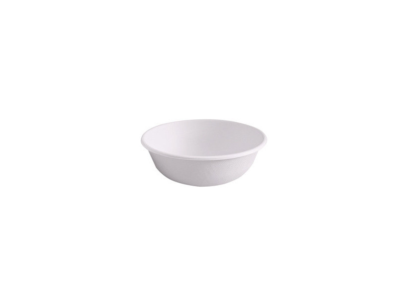 NATURE Star Coupelle en canne à sucre, rond, 250 ml, blanc
