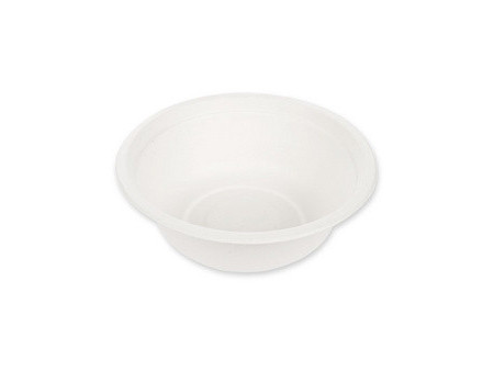 NATURE Star Coupelle en canne à sucre, rond, 250 ml, blanc