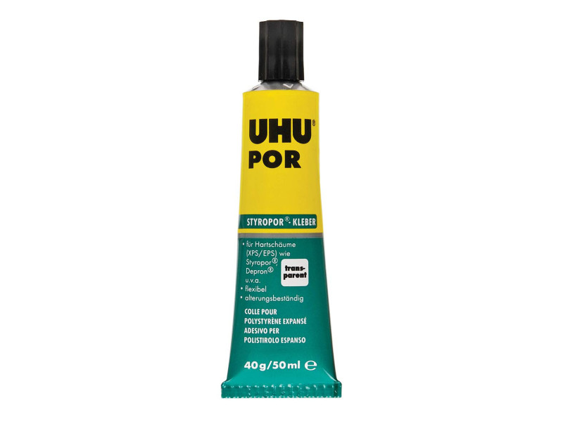UHU colle pour mousse rigide por, tube de 40 g