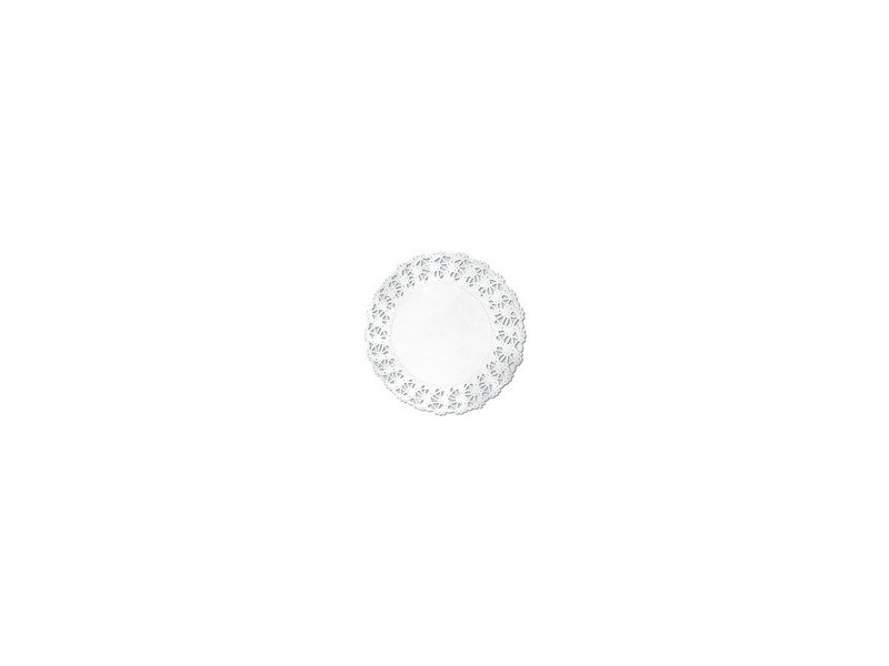 HYGOSTAR Sous-tasse, rond, blanc, diamètre: 90 mm