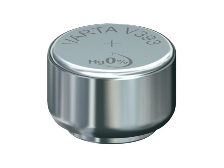VARTA Pile oxyde argent pour montres, V393 (SR48), 1,55 V