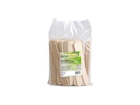 NATURE Star Abaisse-langue, en bouleau, longueur: 150 mm