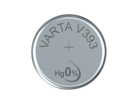 VARTA Pile oxyde argent pour montres, V393 (SR48), 1,55 V