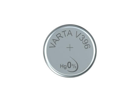 VARTA Pile oxyde argent pour montres, V396 (SR59), 1,55 V