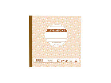 LE DAUPHIN Manifold 'Livraisons', 210 x 210 mm, tripli
