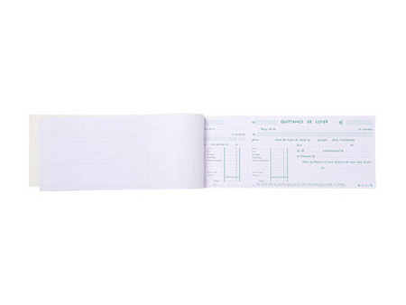 LE DAUPHIN Carnet à souche 'Quittances de loyer'