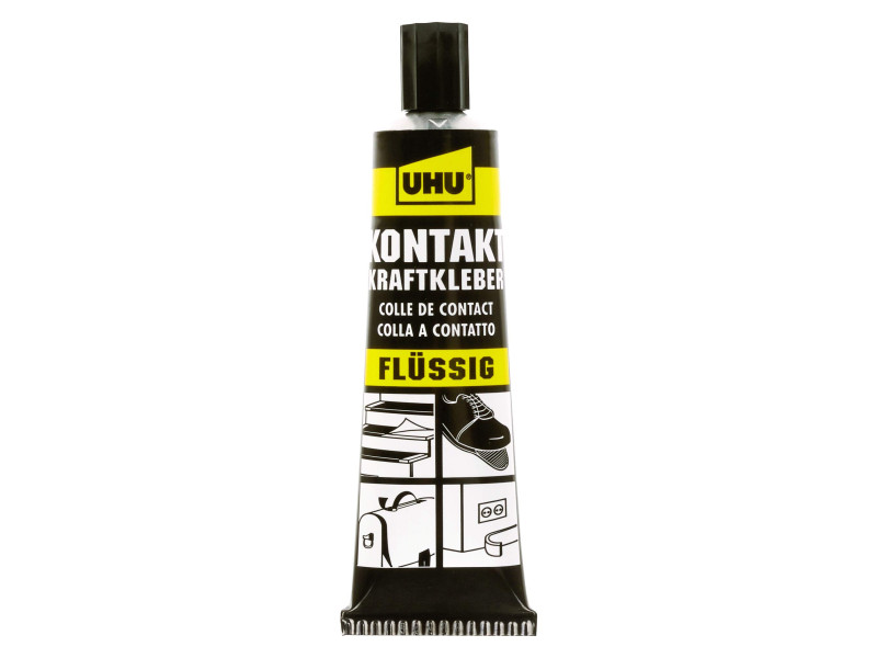UHU Colle forte de contact, fluide, avec solvant, 42 g