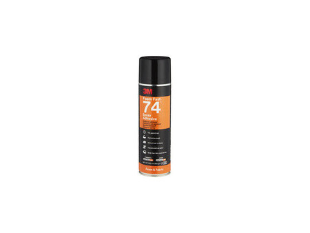 3M Colle aérosol pour mousse FoamFast 74, 500 ml, orange