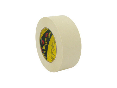 3M Ruban adhésif de masquage papier 301E, 48 mm x 50m, beige