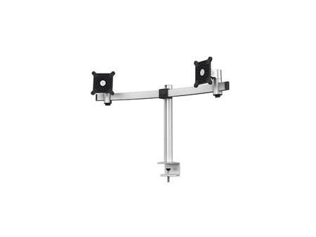 DURABLE Support double pour 2 écrans, pince de fixation