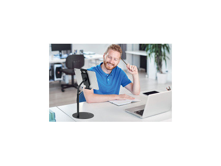 DURABLE Support de table pour tablette TWIST TABLE, noir