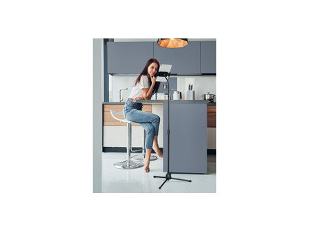 DURABLE Support pour tablette sur pied TWIST FLOOR, noir
