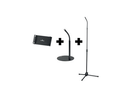 DURABLE Set de supports de tablette TWIST COMBI, noir