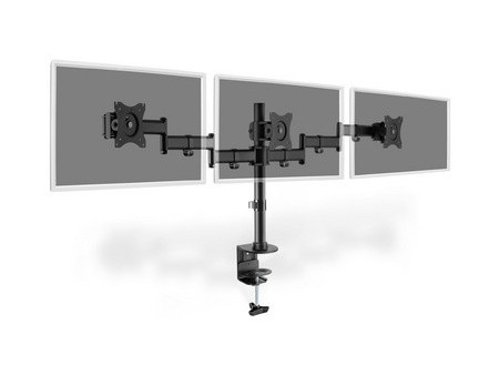 DIGITUS Support triple écran LCD/LED/TFT, max. 69 cm (27')