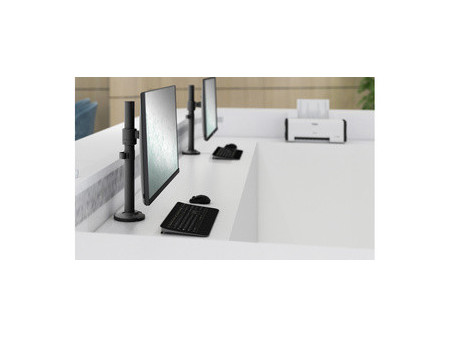 DIGITUS Support colonne pour écran simple universel
