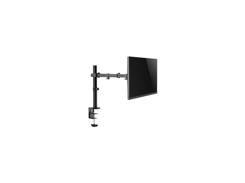 DIGITUS Support écran simple universel, fixation par serrage