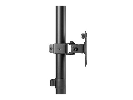 DIGITUS Support double écran universel, vertical, noir
