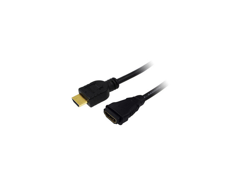 LogiLink Rallonge HDMI 1.4 High Speed, noir , 3 m