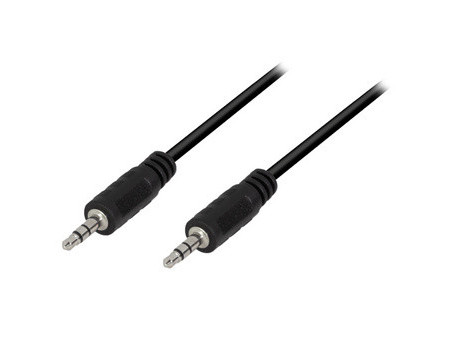 LogiLink Câble audio, 2 x jack mâle 3,5 mm, 2 m