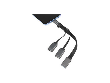 LogiLink Hub USB 3.0 avec fiche USB-C 3.1 Gen1, 3 ports