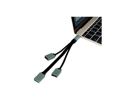 LogiLink Hub USB 3.0 avec fiche USB-C 3.1 Gen1, 3 ports