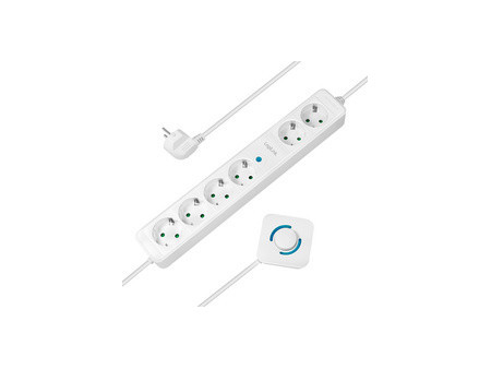 LogiLink Multiprise, 6 prises, 4 avec interrupteur à pied