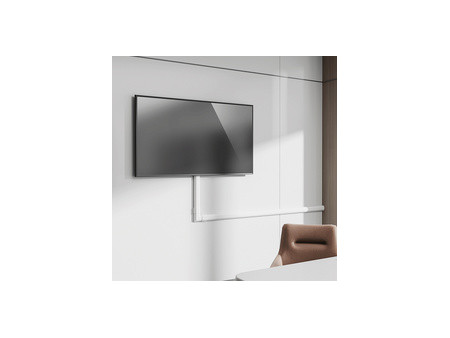 LogiLink Goulotte à câbles, en aluminium, 750 mm, blanc