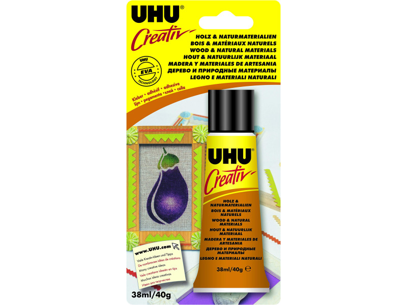 UHU Colle spéciale 'Creativ' pour bois & matériaux naturels