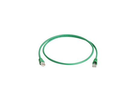 Telegärtner Câble patch, Cat.6A (profond), S/FTP,7,5 m, vert