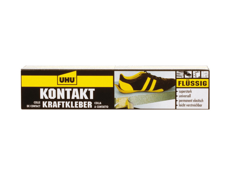UHU colle forte de contact, fluide, contient du solvant,120g