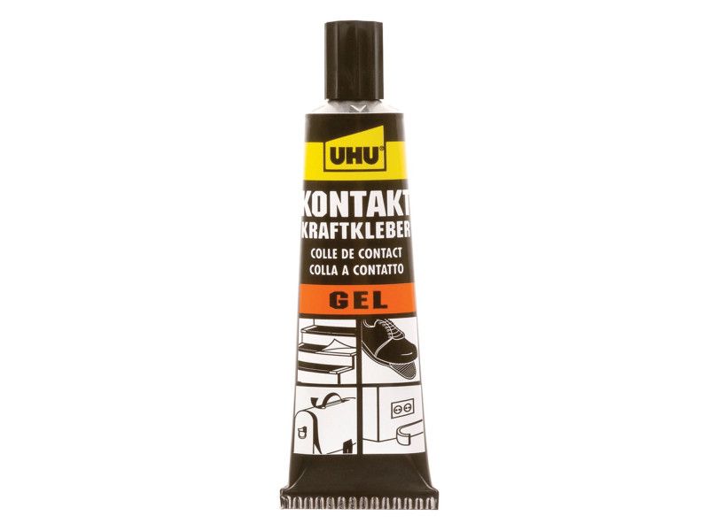 UHU colle de contact forte, gel, contient du solvant, 42 g