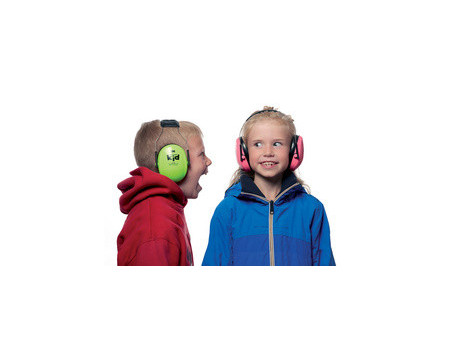3M Peltor kid Casque anti-bruit H510, rose fluo / noir