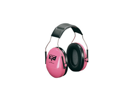 3M Peltor kid Casque anti-bruit H510, rose fluo / noir