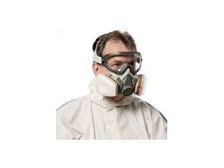 3M demi-masque avec filtres à échange 6002C