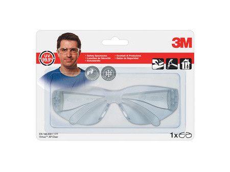 3M Virtua AP Lunette de protection VIRC, transparent
